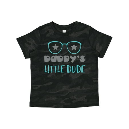 

Inktastic Daddy s Little Dude Glasses Stars Dad Son Gift Toddler Boy Girl T-Shirt