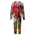 thumbnail image 6 of Cobra Kai Jumpsuit for Men Women Hooded Flannel Onesie Rompers Soft Cozy Loungewear Home Pajamas L, 6 of 7