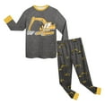 thumbnail image 5 of Quealent Boys Pajamas Cotton Planet Pjs Toddler 2 Piece Sleepwear Kids Clothes Set Size 3t -10t Gray for Size 2-3 Years, 5 of 7