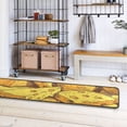 thumbnail image 6 of Yellow Cheese Runner Rug Ares Rug Non-Slip Laundry Rug 72×24 inch Soft Washable for Bedroom Bathroom Kitchen Living Room, 6 of 6