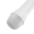 thumbnail image 2 of Pretend Play Microphone Toy Portable Smooth Bottom Realistic ABS Plastic Microphones Props for Performance Interview White, 2 of 4