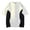 White, variant on 2025 Men's Summer Round Neck Color Short Sleeved T Shirt Microfiber Tee Shirts for Men