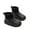 Black, variant on MEZZALL Child Winter Solid Color Snow Boots For Girls Boys Non- Warm Boots With Wool Thickening Leisure Toddler Shoes, Black, 8-9 Years