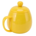 thumbnail image 2 of Taza de aislamiento eléctrico de 280 ml, taza de aislamiento portátil de acero inoxidable de gran calibre de 5 V, alimentada por USB, para viajes, color amarillo, 2 of 8
