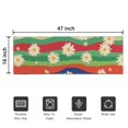 thumbnail image 5 of Pioneer Flower Floral Print Pattern Door Rugs,Washable Non Slip Door Mats Indoor,Decorative Door Mats,Entry Mat Indoor for Entrance,Bedroom,Kitchen,Bathroom,16"x47", 5 of 6