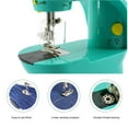 thumbnail image 5 of Youkk Mini Household Children Sewing Machine Portable Home Small Appliance Educational Toy, 5 of 5