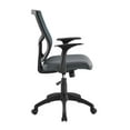 thumbnail image 3 of Serta Essentiel Hartford Chaise de Bureau en Maille Grise Moderne avec Base en Nylon, 3 of 5