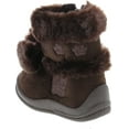 thumbnail image 3 of Kali Footwear Girls Zello Butterfly Glitter Pom Pom Boots, 3 of 7