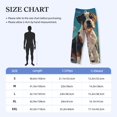 thumbnail image 4 of Vsdgher Colorful Sky Puppy Print Mens Pajama Pants Sleep & Lounge Pants, PJ Bottoms With elastic waistb and Pockets, 4 of 5