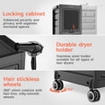 thumbnail image 3 of TASALON Premium Lockable Salon Trolley Cart with Wheels and 6 Drawers & 2 Bucket, 3 of 7