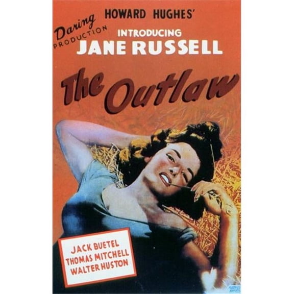 Posterazzi MOV250872 The Outlaw Movie Poster - 11 x 17 in.