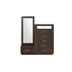 thumbnail image 3 of Recamara Kessa Muebles  Pamela King Size 5 Piezas Café, 3 of 16