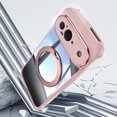 thumbnail image 6 of ELEHOLD Case for Google Pixel 9, Shockproof Anti-Scratch Full Camera Protector Case with 360° Ring Holder Stand,Pink, 6 of 9