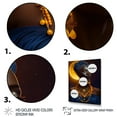 thumbnail image 3 of Designart Blue Queen African Woman Under Moon II Canvas Wall Art, 3 of 5
