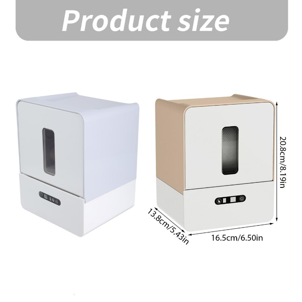 hejhncii Automatic Electric Paper Towel Dispenser Touchless Wall Mount Under Cabinets for Kitchen Bathroom Commercial Spaces