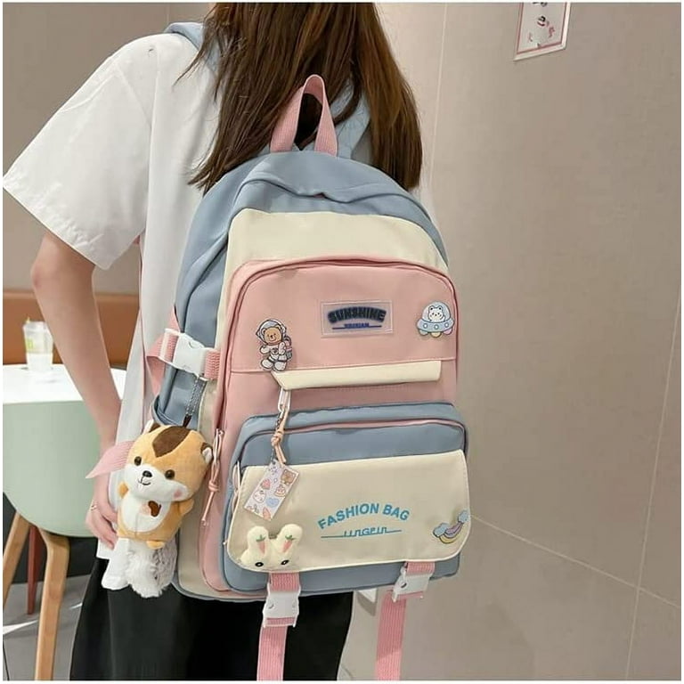 PIKADINGNIS Cute Kawaii Backpack for School Kawaii Backpack with
