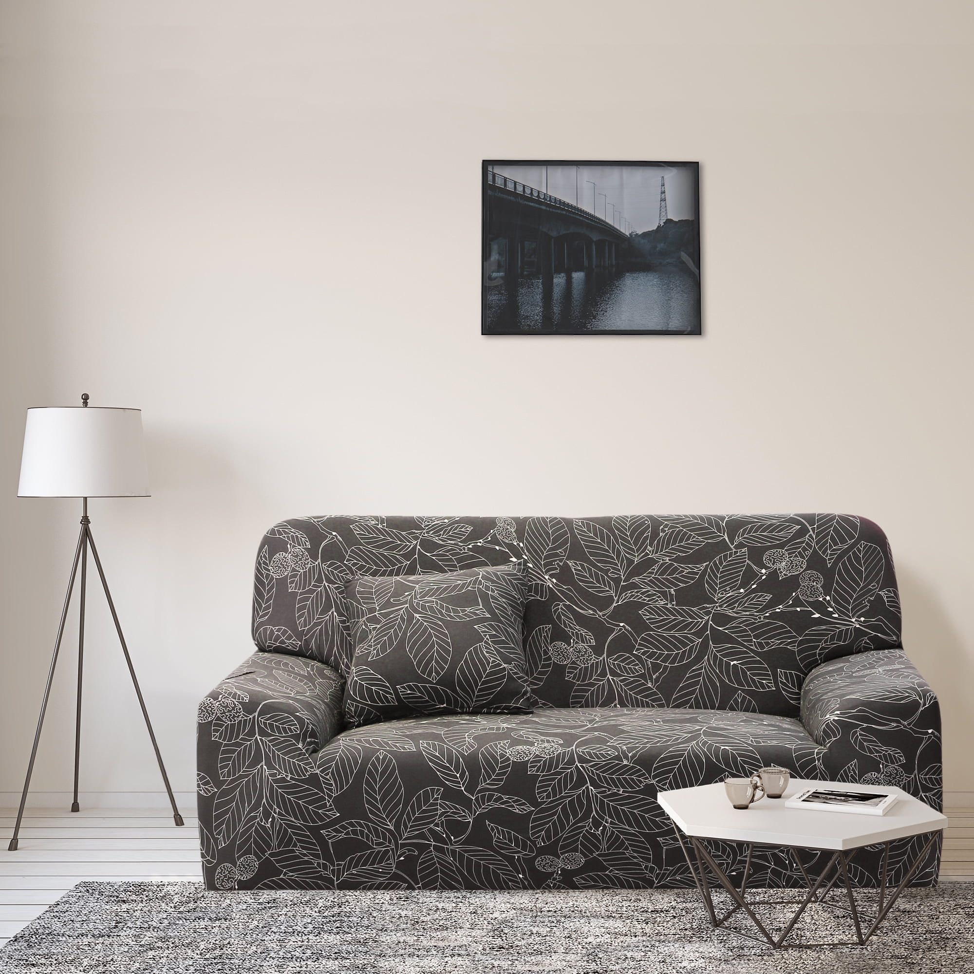 Home Stretch Sofa Cover Loveseat Couch Slipcovers 4 76 X 90 Inch