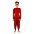 thumbnail image 2 of Aislor Vêtements Adaptatifs pour Enfants à Besoins Spéciaux Combinaisons en Coton à Manches Longues Anti-Rayures avec Fermeture Éclair Arrière Combinaisons Rouges 10, 2 of 6