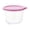 Pink-F, variant on Fresh Box L,Small Glass Bowls With Airtight Lids Airtight Leak Proof 8Oz Stackable Custard Cups Prep Bouillon Cups & Mixing Bowls For Sauces Dips Candy Dessert Microwave Safe‌