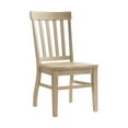 thumbnail image 2 of Pemberly Row Transitional Slat Back Chair Set in Natural Finish, 2 of 9
