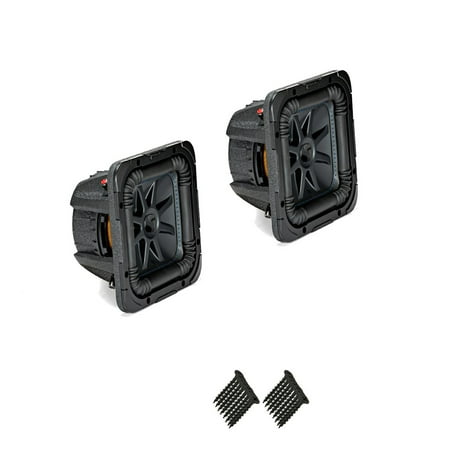 Kicker 44L7S82 Solobaric L7 8 Subwoofers Bundle - Dual 2-Ohm Voice Coils for wiring to a 2-ohm monoblock amplifier