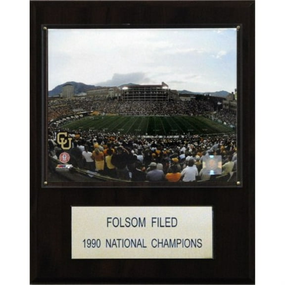 NCAA Football 12"x15" Folsom Field Stadium Plaque