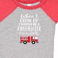 thumbnail image 4 of Inktastic Future Firefighter Like Daddy Boys Baby Bodysuit, 4 of 5