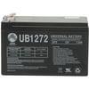 UPG UB1272 12-Volt 7.2 Ah F1 Terminal Sealed Lead Acid (SLA) AGM Rechargeable Battery