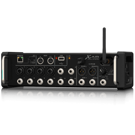 Behringer X Air XR12 12-Input Digital Mixer, Tablet Compatible, 4 Programmable Preamps, 8 Inputs, Wifi Module & USB