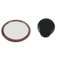thumbnail image 4 of Coffee Flow Rate Observation Reflective Mirror Multi Directional Rotation Visible Coffee Extraction Observation Mirror Walnut Black Base, 4 of 5