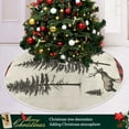 thumbnail image 3 of Yayeee Christmas Tree Skirt 35 inches for Xmas Tree Holiday Party Decoration, Black Deer, 3 of 6
