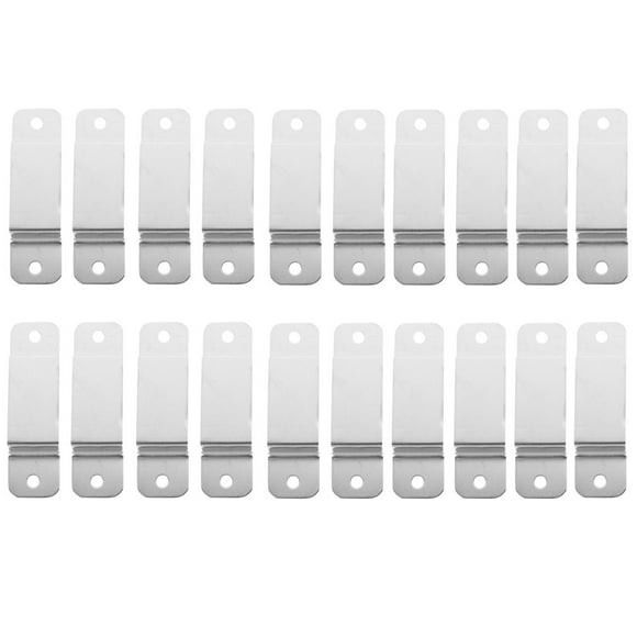 MesaSe 20pcs Metal Measuring Tape Holder Clip Metal Tape Measure Holder for Belt