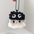 thumbnail image 5 of JOGZMZ Halloween Ghost Car Ornament - Handmade Crochet Keychain Bag Charm, Cute Wool Hanging Gift Decor for Auto Home, 5 of 5
