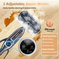 thumbnail image 5 of INSE Steam Mop with Rotating Pads, 10 in 1 Scrubbing Steam Vacmop for Kitchen,  Hardwood Floor, Marble Floor, 5 of 14