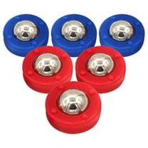 MLINS 6 Pcs Table Top Shuffleboard Mini Game Topper Dumbbell Rack Filler Child