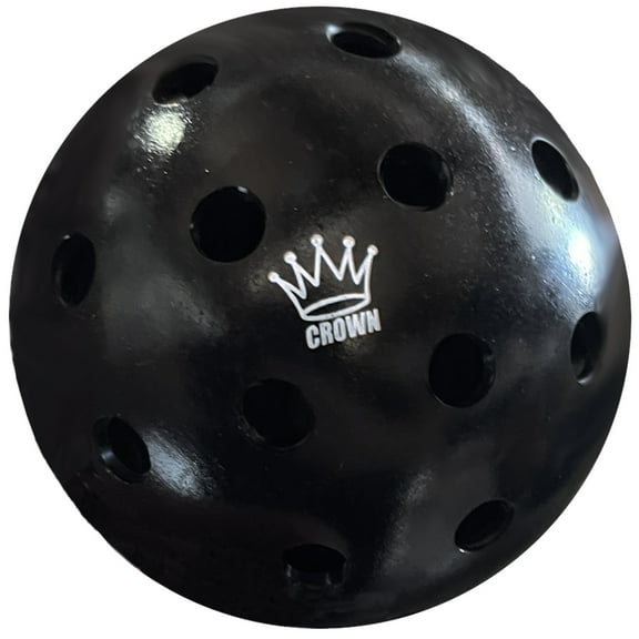 CROWN PICKLEBALL - High-Performance CONTRAST OUTDOOR Pickleballs (3-PACK BLACKBERRY)