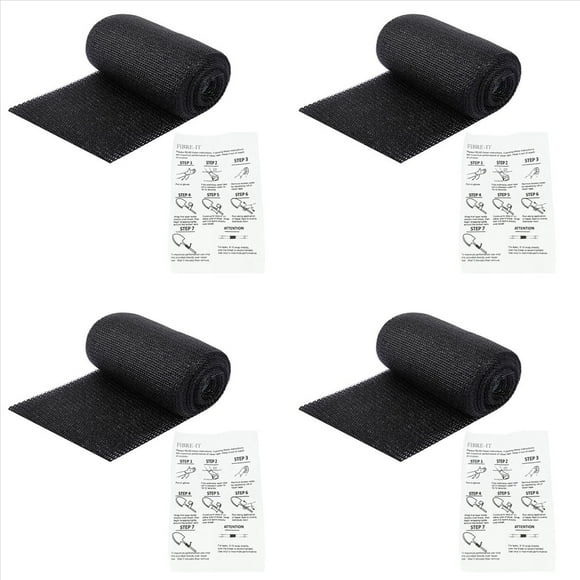 4X Fiberglass Repair Kit Pipe Simple Tools Furniture Wooden Handle Repair Quick Curing Repair Winding Tape,4 x repair tape 4 x English instruction manual