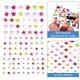 thumbnail image 3 of Uxcell 505 Pcs Gems Stickers for Crafts, 5 Sheet Self-Adhesive Gems Bling Star Rhinestone Stickers, Multicolor, 3 of 5