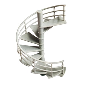 TISHITA 1/64 Scale Staircase Model Attic Ladder for Landscape Dollhouse Fairy Garden