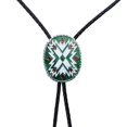 thumbnail image 2 of Colgante con forma de cabeza de caballo Bolo Tie Western Cowboy Rodeo Collar Hombres Regalo Verde jinwen Lazo de Bolo, 2 of 3