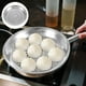 thumbnail image 2 of Vaporera de alimentos de acero inoxidable, plato para cocinar al vapor multifunción, utensilios de cocina (plateados), 1 ud., 2 of 6