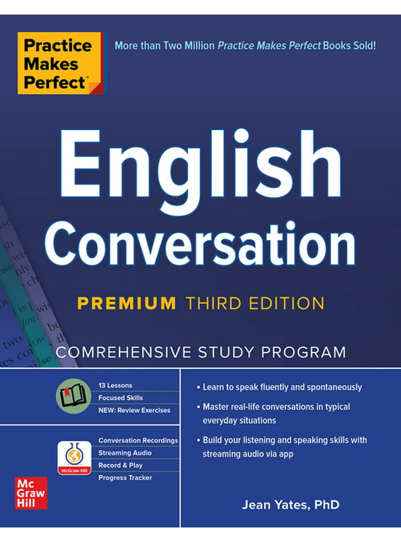 Practice Makes Perfect: English Conversation, Premium Third Edition (Paperback)