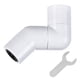 thumbnail image 1 of Naiovety Grifo de filtro de salpicaduras Universal de 24mm, extensor de silicona de plástico giratorio, cabezal de rociador, accesorios de cocina para Suministros de limpieza para el hogar Naiovety HA061601-00B, 1 of 6
