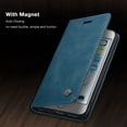 thumbnail image 4 of iPhone 8 Wallet Case, iPhone 7 Case,Shockproof Premium Leather Magnetic Flip Folio Stand Protective Cover For Apple iPhone 8/iPhone 7,Blue, 4 of 9