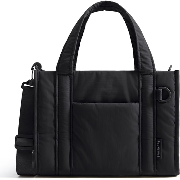 Konexial Boxy Tote Bag for Women, Crossbody Work Bag with Zipper