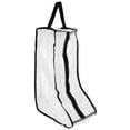 thumbnail image 4 of GAXIRE 1Piece PVC Boot Shaped Shoe Storage Bag for High Boots with Dust Protection and Zipper, 4 of 8