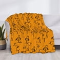 thumbnail image 4 of Throw Blanket for Couch - Fall Cute Simple Scarecrow Soft Comfy Lightweight Cozy Warm Throw Blanket, Fuzzy Plush Flannel Blanket & Throws for Sofa and Bed All Season, 4 of 8