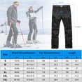 thumbnail image 3 of Pantalones de nieve cálidos de invierno Pantalones de esquí impermeables para clima frío Pantalones Labymos pantalones de esquí, 3 of 7