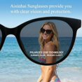 thumbnail image 2 of Y2K  Eye Sunglasses for Women, 90s Retro Narrow Rectangle Acetate Sunglasses with Wide Temples, 2 of 6