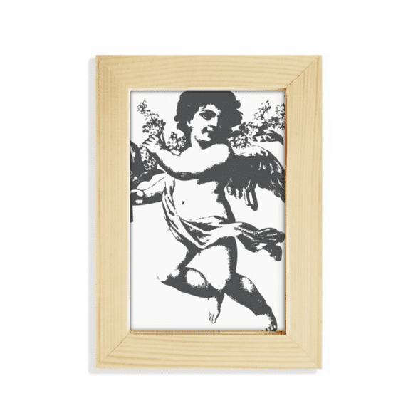 Baroque Angle Modern Illustration Pattern Desktop Display Photo Frame Picture Art Painting 5x7 inch